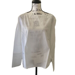 NWT Norse Projects Sigrid Boatneck Poplin Top
